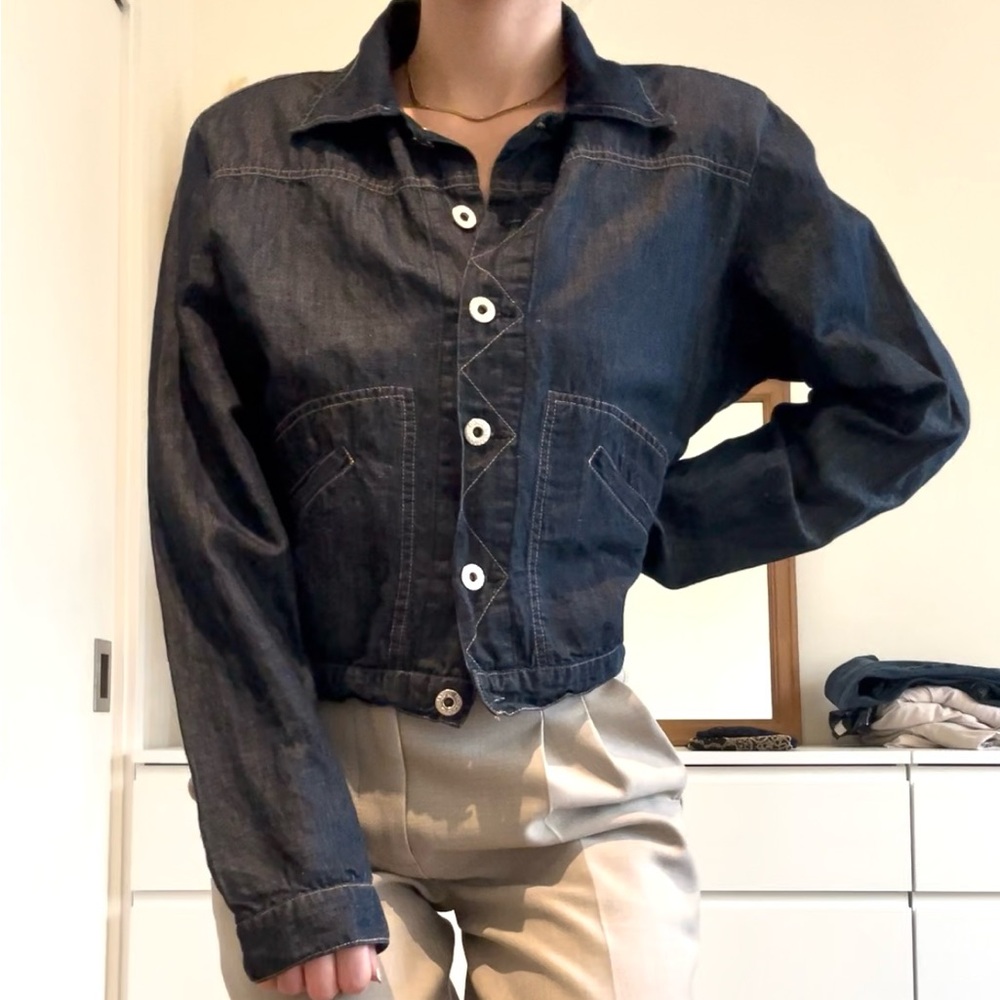 Dolce & Gabbana denim vest, vintage
